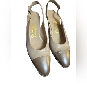 VTG Salvatore Ferragamo Kitten Heel